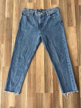 BDG Urban Outfitters Dad Fit Jeans Distressed Hem